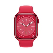 Image of New Apple RED aluminum Watch Series 8 (GPS) 45mm