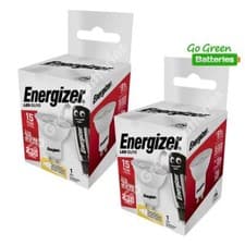 Image of 2x Energizer GU10 3.1W = 35W LED Bulb Spotlight 230 Lumens Warm White