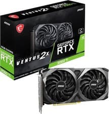 Image of MSI GeForce RTX 3060 Ti VENTUS 2X 8G OCV1 LHR Graphics Card