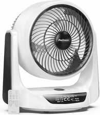 Image of Pro Breeze 10-Inch Air Circulator Fan, Ultra Quiet, Auto Oscillation, 16 Speeds