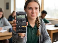 Image of Casio FX-83GT X Classwiz Scientific Calculator Black VGC FREE Postage #1