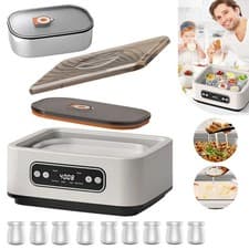Image of Electric Yoghurt Maker - Multifunctional Yoghurt Machine with 9 x 100ml Jars Set