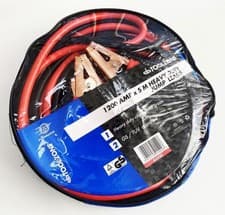 Image of Toolzone Jump Leads / Booster Cables 1200 Amp Heavy Duty 14mm cables 5m Long