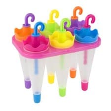 Image of Ice Lolly Moulds Umbrella Set Of 6