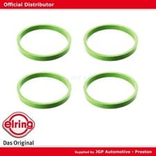 Image of 4 x Intake Manifold Gasket Seal Set - Elring - 036129717E - VW Audi Seat Skoda