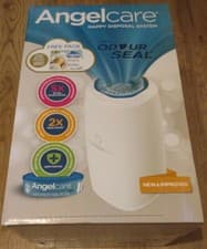 Image of Angelcare Nappy Disposal System Bin Baby Diaper Nappies Hygienic New Unused