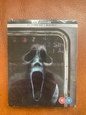 Image of Scream vi 6 six 4K UHD Blu ray steelbook UK Limited edition Ghost face NEW OOP