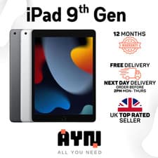 Image of Apple iPad 9th Gen 10.2" 2021 64GB / 256GB WiFi + 4G Excellent Condition - A++