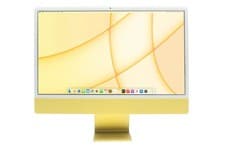 Image of Apple iMac M1 16GB RAM 256GB SSD 8C GPU 4 Ports - Yellow! 24" EXCELLENT! - N2