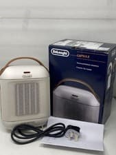 Image of De'Longhi HFX30C18.IW Capsule 1800W 2 Settings Ceramic Portable Fan Heater