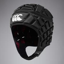 Image of Canterbury Rugby Junior Raze Black Protective Headguard - Free P&P