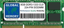 Image of 8GB 1x8GB DDR3 1333MHz PC3-10600 204-PIN SODIMM IMAC MID 2010-MID/LATE 2011 RAM 