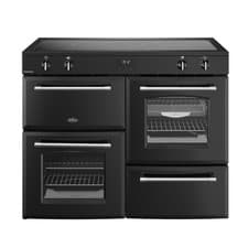 Image of Belling Farmhouse 110cm Induction Range Cooker With 5 Hobs Black 110Ei