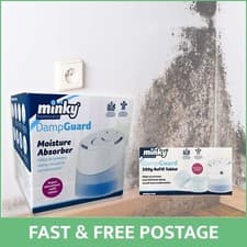 Image of Minky Moisture Absorber Damp Guard 360 with 1x refill packs | great aero flow