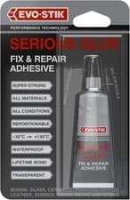 Image of EVO-STIK Serious Glue 33g - High Strength - Waterproof - Ideal for Fixing and R