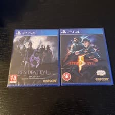 Image of PS4 Resident Evil 5 and 6 Games Bundle BOTH brand new and sealed FREE FAST POST