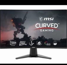 Image of MSI MAG 27C6X Full HD 27" Curved VA LCD Monitor - Black
