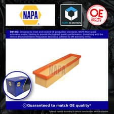 Image of Air Filter fits RENAULT CLIO 1.2 2001 on D4F722 NAPA 165461599R 7701059409 New