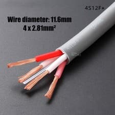 Image of 1m PVC Sheathed 2 Core & 4 Core Speaker Cable - Pure Copper Pro Audio Install