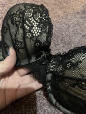 Image of Ann Summers Sexy Lace Planet Padded Plunge Bra 34DD Brand New with Tags
