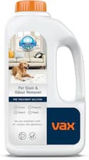 Image of Vax Pet, Stain & Odour Remover 1L Pre Treatment Carpet Cleaner Solution, Upholst