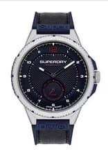 Image of Mens Navy & Black Marksman Sport Watch - 6713251 - Superdry - Brand New