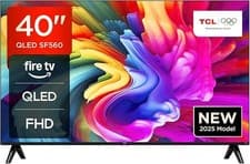 Image of TCL 65T6C-UK QLED 4K HDR TV, Fire TV (Smart TV with Dolby Vision & Atmos
