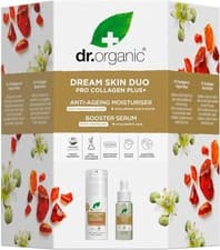 Image of Dr Organic Pro Collagen Dream Skin Duo with Moisturiser & Serum Gift Set
