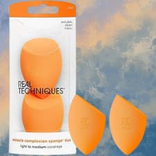 Image of Real Techniques Miracle Complexion Makeup Sponge Duo Pack RT-1462