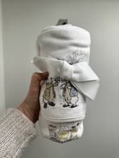 Image of Beatrix Potter Fredrick Warne Peter Rabbit Baby Comforter Blanket pram blankie