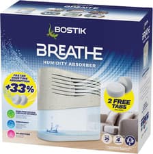 Image of Bostik Breathe Dehumidifier, Humidity and Moisture Absorber, for Use around the