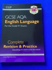 Image of GCSE AQA English Language Grade 9-1 Revision and Practice Book
