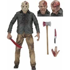Image of Neca : FRIDAY THE 13TH 1/4 SCALE ACTION FIGURE PART 4 JASON
