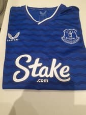 Image of Everton Football Shirt Size Large 25/26