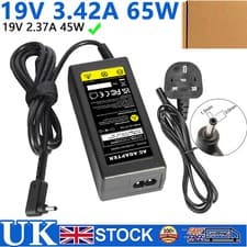 Image of For Acer Chromebook 14 CB3-431 Laptop Adapter AC Power Charger 65W 45W UK