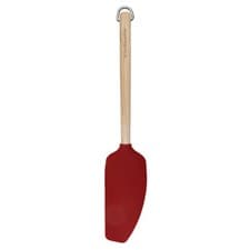 Image of KitchenAid Birchwood Mixer Spatula with Silicone Head Red