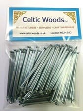 Image of Pack of 50 Masonry Nails 2.5 x 50 mm Extra Strong Heat Treated