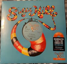 Image of GRANDMASTER FLASH & THE FURIOUS FIVE - THE MESSAGE LTD ORANGE VINYL 12"