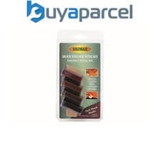 Image of Briwax BWSWSDK Wax Filler Sticks Dark Wood Shades (Pack 4) BRWWFSD