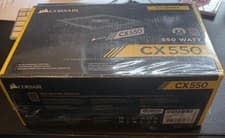 Image of Corsair CX550 550W PSU 80+ Bronze ATX Power Supply - Boxed, Sealed, Unused