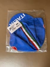 Image of NEW Castelli Italia Cycling Cap. Blue