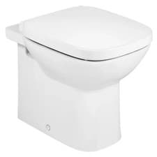 Image of Roca Debba/Toledo Comfort Height Rimless Back To Wall WC