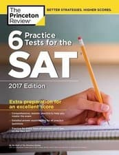Image of Princeton Review 6 Practice Tests for the Sat (Paperback) College Test Prep