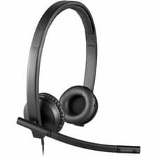 Image of Logitech H570E. Product Type: Headset. Connectivity Technology: Wired. Recommend