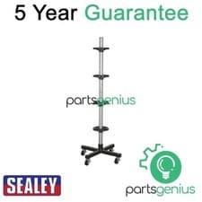 Image of Sealey Wheel Storage Trolley 100kg Capacity STR004