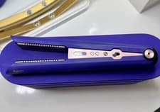 Image of Limited edition Dyson Corrale™ straightener in Vinca blue and Rosé 💙