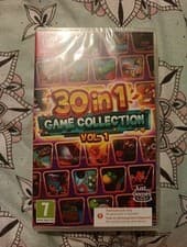 Image of Nintendo Switch -30 in 1 Game Collection Vol 1 - CODE IN BOX - New & Sealed