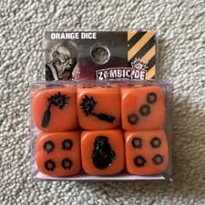 Image of Zombicide Orange Special DICE - brand new and sealed