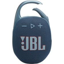 Image of JBL Clip 5 Ultra-Portable Bluetooth Wireless Speaker Waterproof Carabiner – Blue