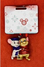 Image of Disney Sketchbook Rescuers Down Under  Christmas Tree Ornament Bernard & Bianca